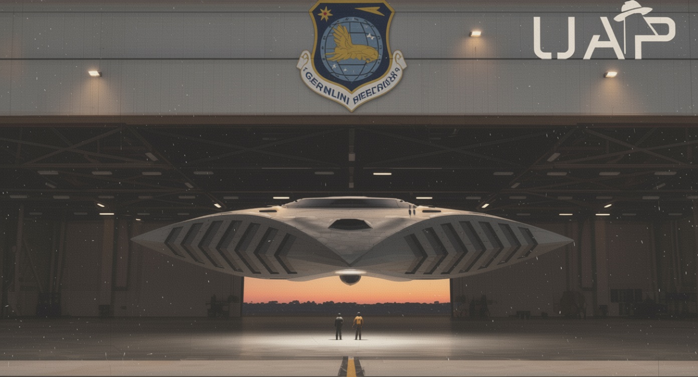 Material concerns alleged Air Force UFO retrieval and reverse engineering