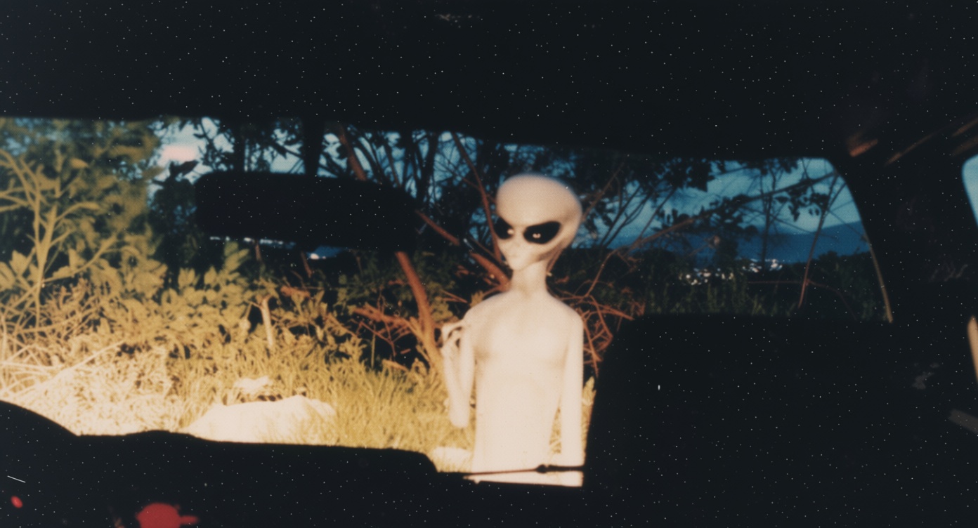 Robert Saldivar’s alien photographs from Mexico in 1997