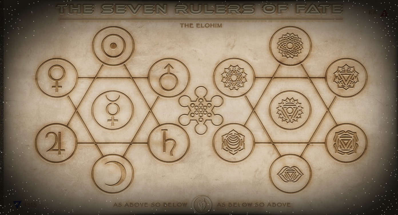 Article explores alleged cipher linking 'Is-Ra-El' to seven rulers of fate