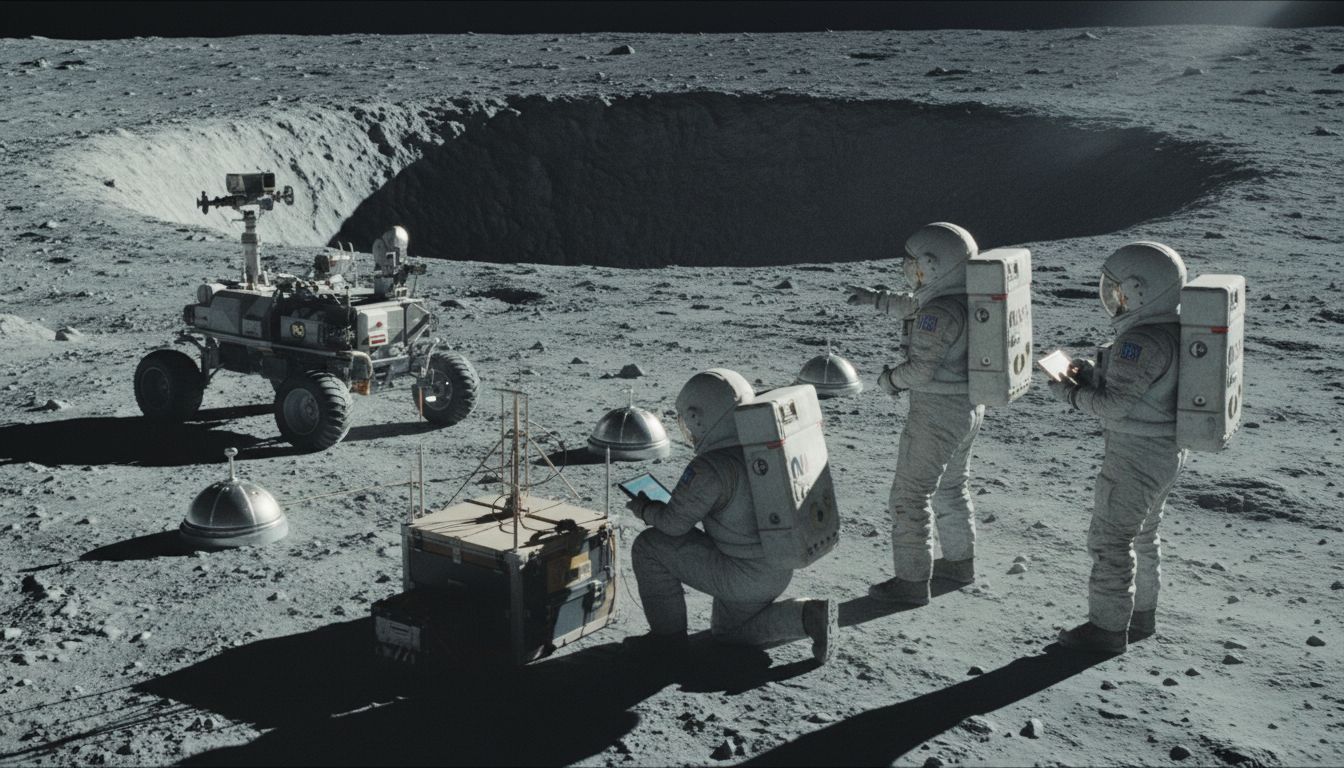 NASA considers studying lunar opening that may lead to a subsurface lava tube