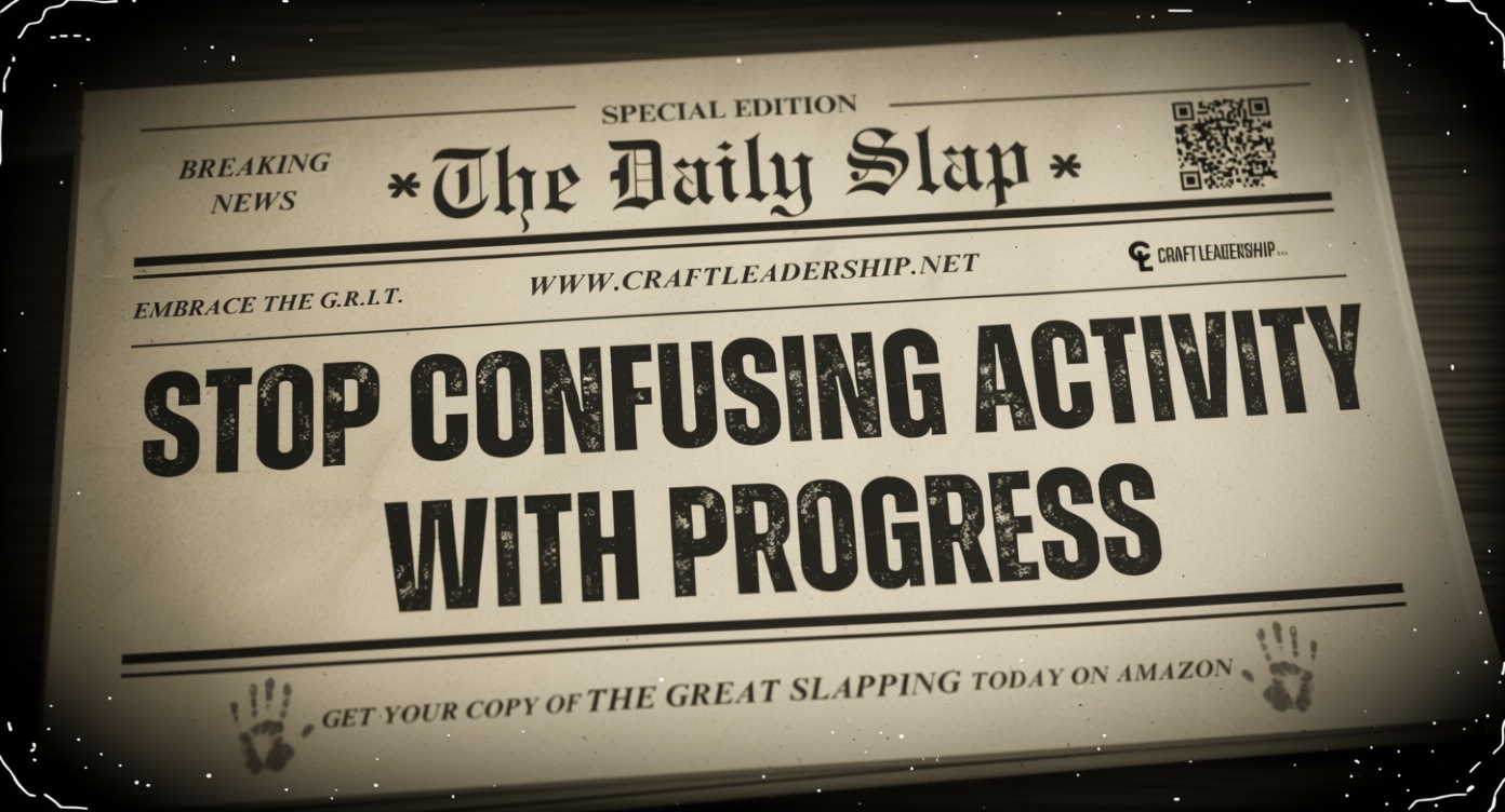 Are we confusing activity for progress?
