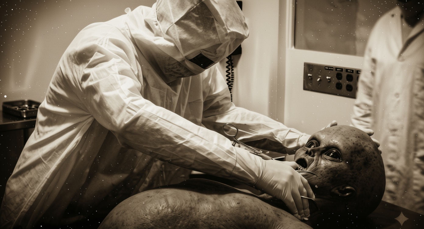 Reddit user posts image titled 'Alien Autopsy' to r/UFO