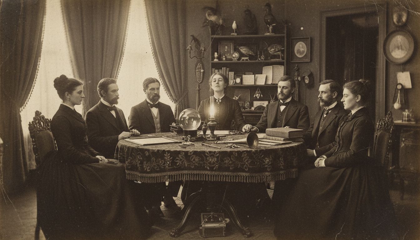 Victorian spiritualism capitalised on the desire to transcend death to create new ways of making money