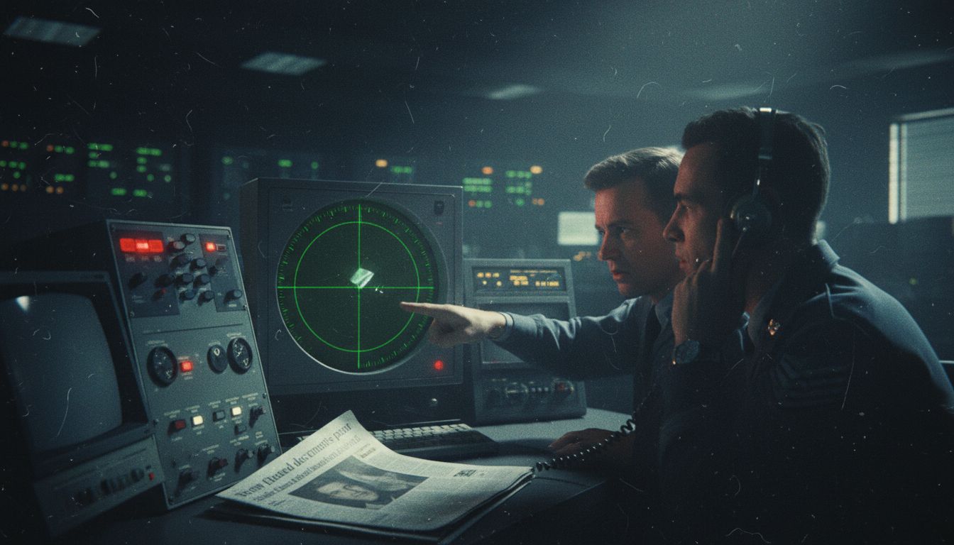 1994 Nellis UFO/UAP Footage from Military Tracking System