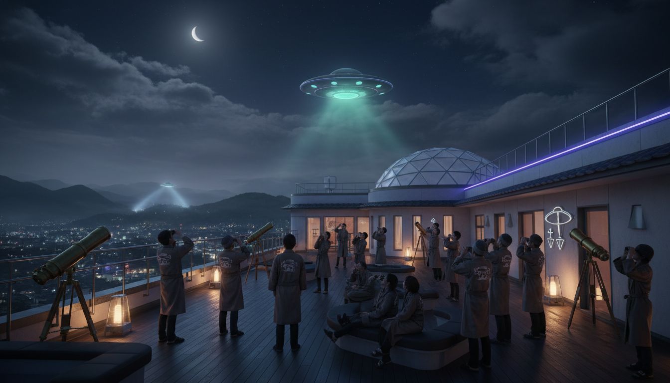 Stay in a hotel in Japan where you can see a UFO - SoraNews24