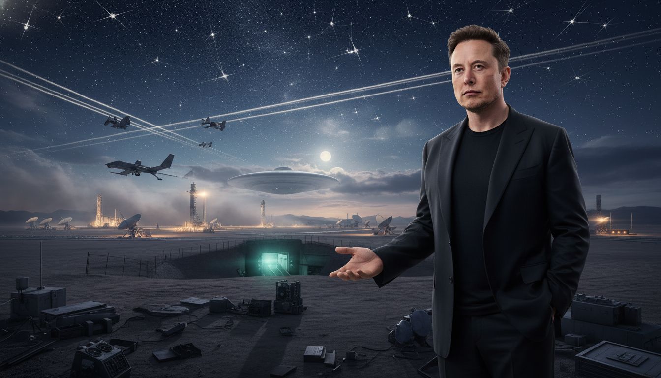 Elon Musk reveals his thoughts on what he believes is behind the UFO sightings in the US