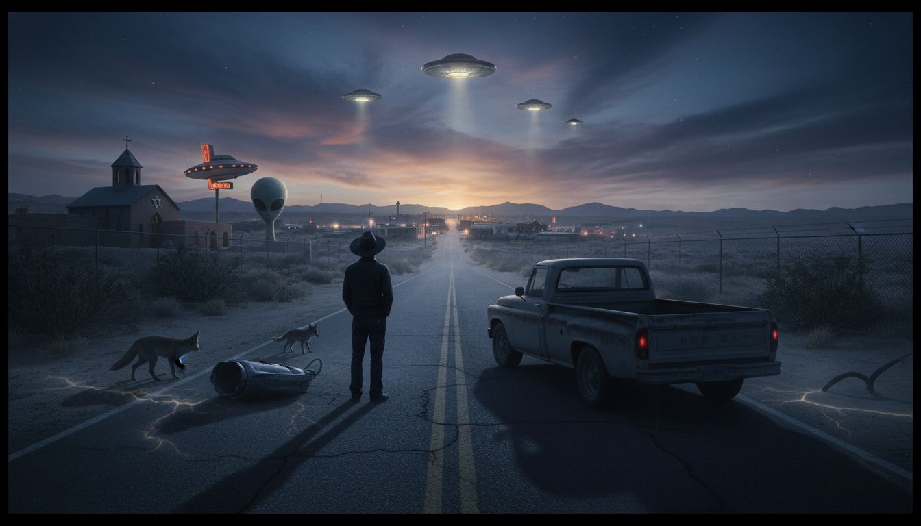 Roswell, New Mexico, is rife with UFOs, scorpions and conspiracy theories — but few Jews - Jewish Telegraphic Agency
