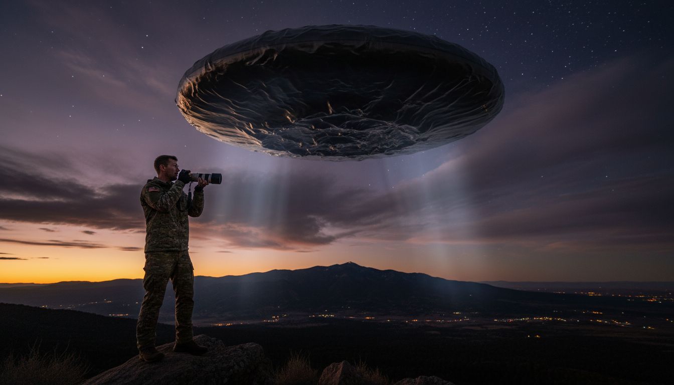 Army Intel Officer Sees UFO Vanish Over NORAD | Caison Best Interview