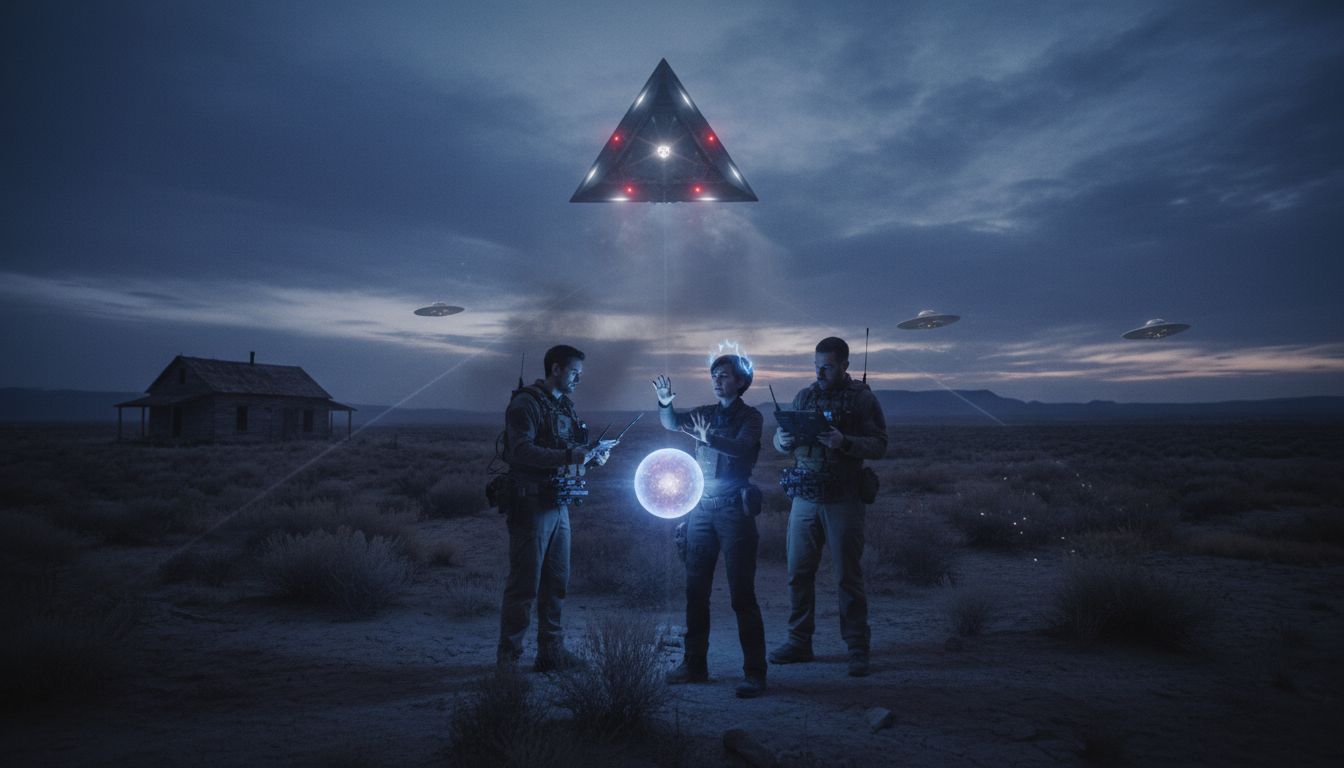 Psionic Contact with UFOs near Skinwalker Ranch