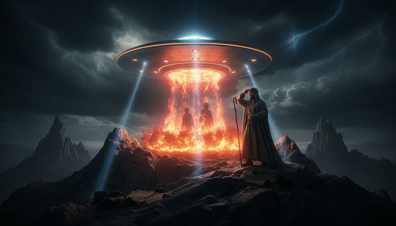What did Moses really see on the mountain