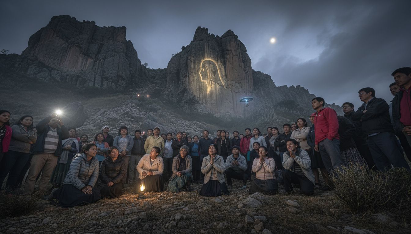 Image of Virgin Mary Appears on Side of Mountain in Colombia? Coast to Coast AM