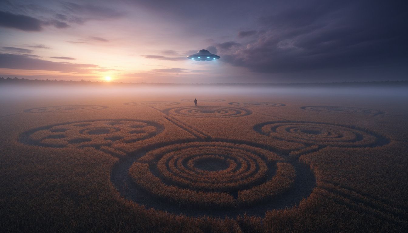 The Rise and Fall of Interest in the British Crop Circle Mystery Podcast UFO