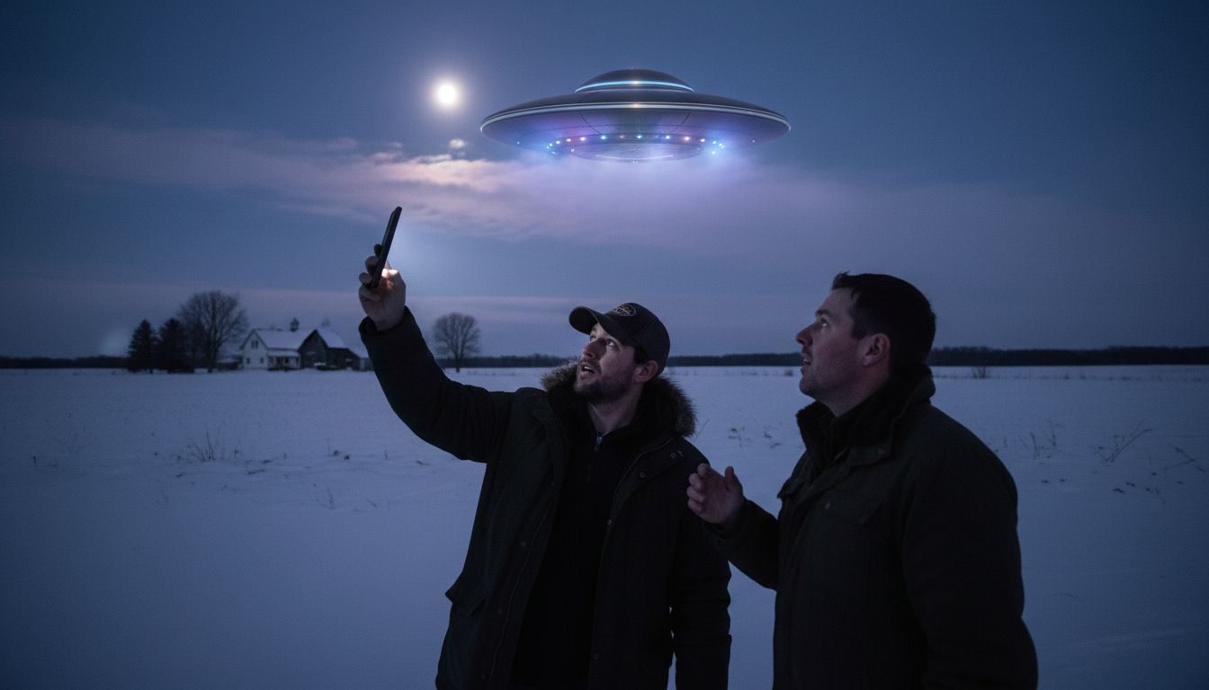 Two US Men Testing Phone Camera Accidentally Film UFO in Wisconsin - Vision Times