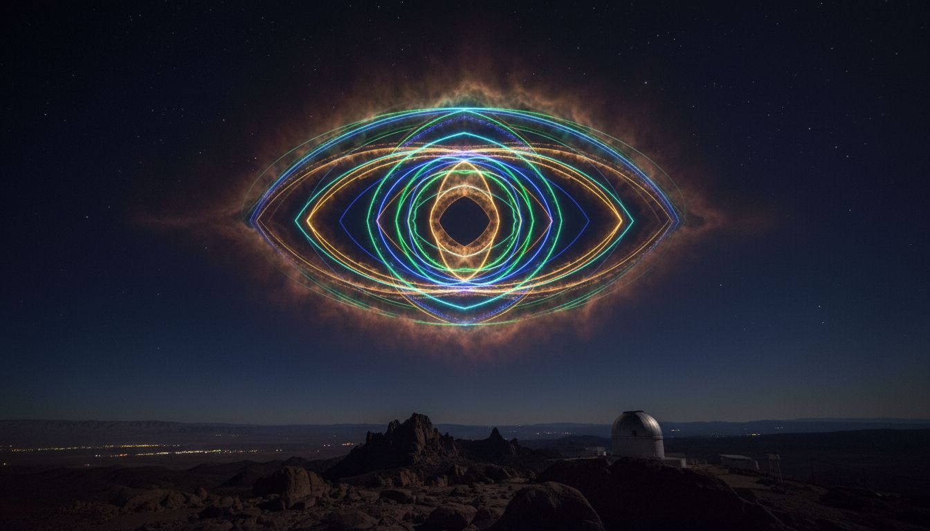 NASA SkyCam Captures Bizarre Multi-Arc Object — SpaceTracker Enhances Footage to 8K