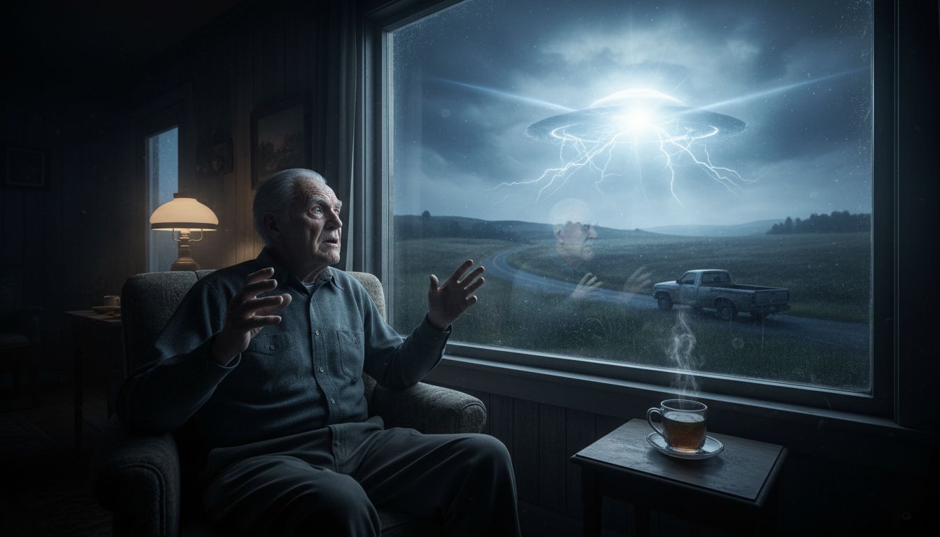 UFO sighting: At 87, Ed Hug shares his out-of-this-world experience - Greenfield Recorder