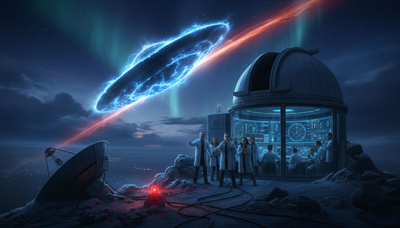 EXCLUSIVE: UFO 'Hurtling Towards Earth' Causes Panic — Researchers Suspect Bizarre Object is 'an Alien Spacecraft Sent to Survey Humanity' - RadarOnline