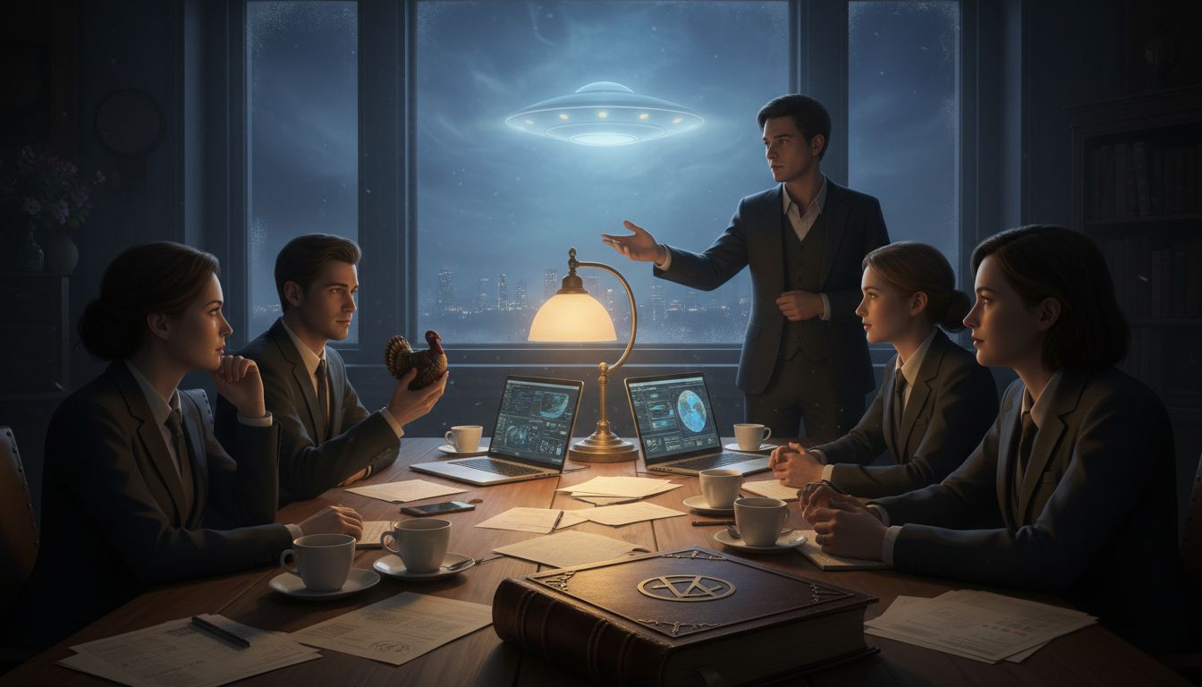 HAPPY THANKSGIVING! The staff of The Anomalist