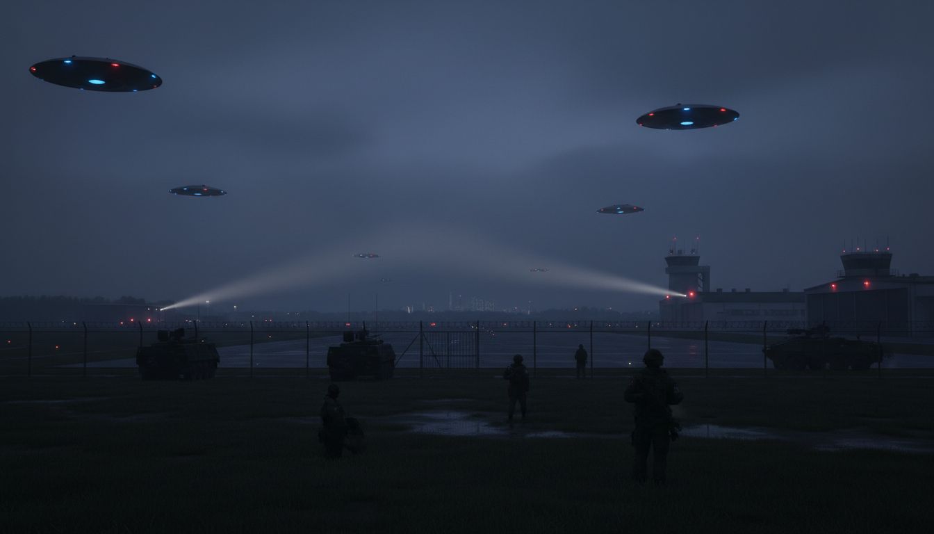 More Drones Spotted Over Volkel Air Base Just Hours After Eindhoven Airport Shutdown NL Times