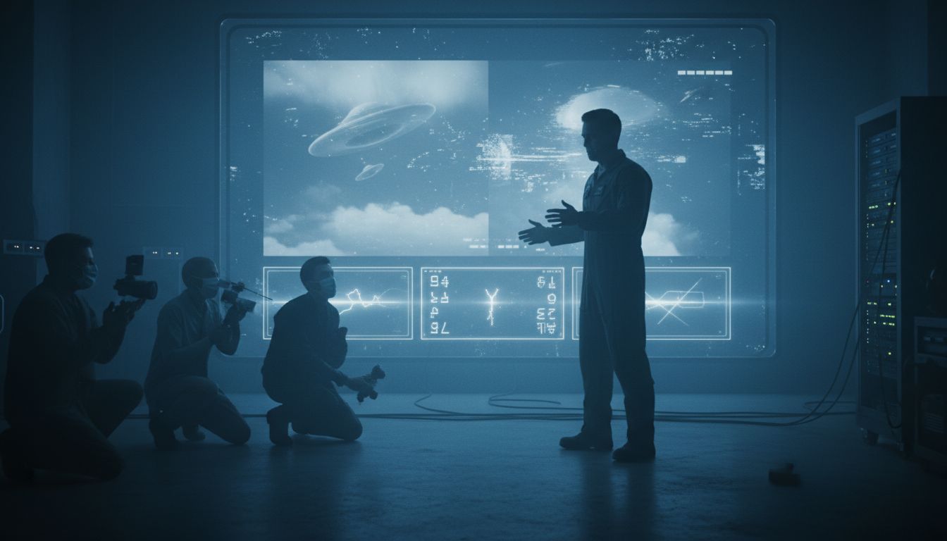 Whistleblower Air Force pilot: gun camera caught UFOs, alien communication & more shocking details!