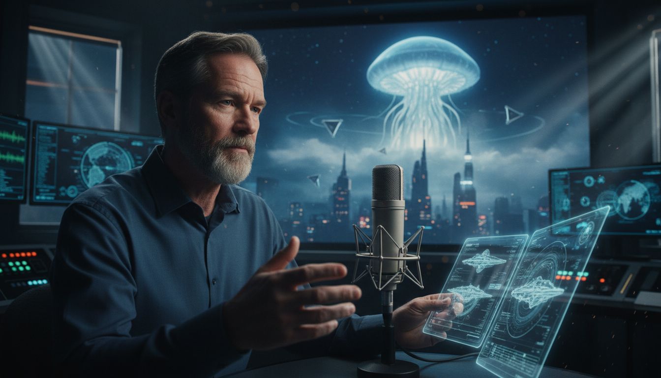Rob McConnell Interviews - ROBERT BUETTNER - Are We Picking A Fight With An 11 Ton Alien?