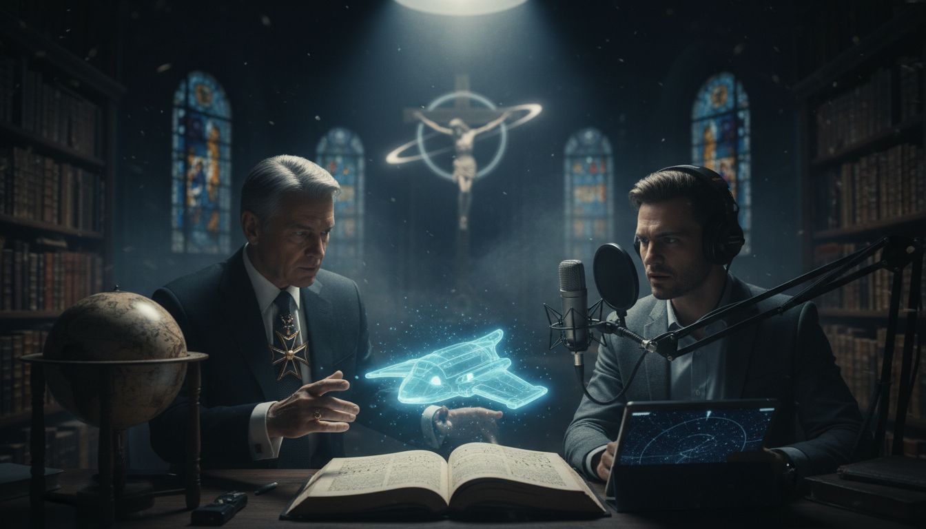 Rob McConnell Interviews - SIR KNIGHT DARRYL BREESE - Vatican Claims That Aliens Do Not Clash With Church Doctrine