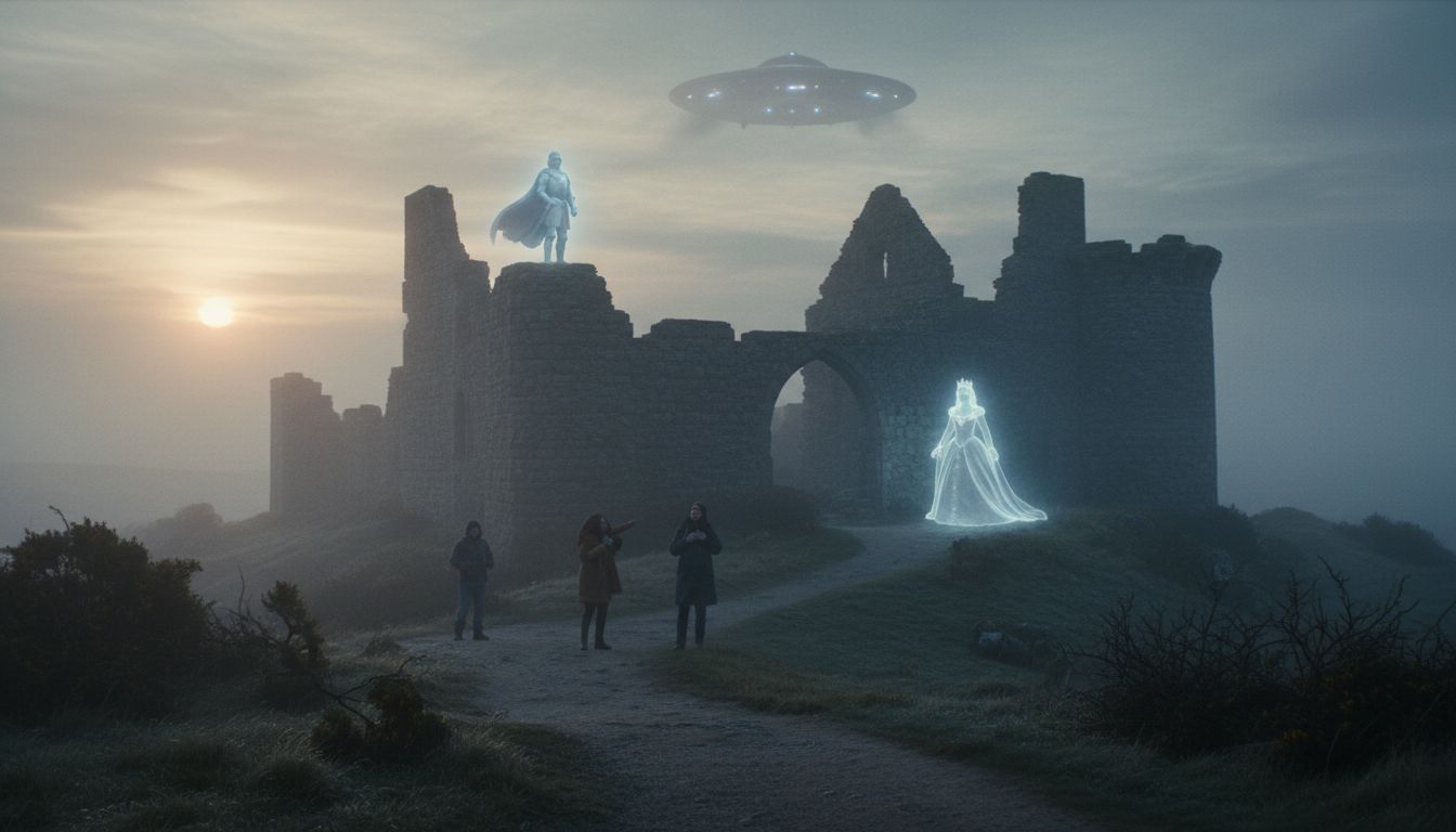 The Ghosts Haunting the Ruins of Dunstanburgh Castle