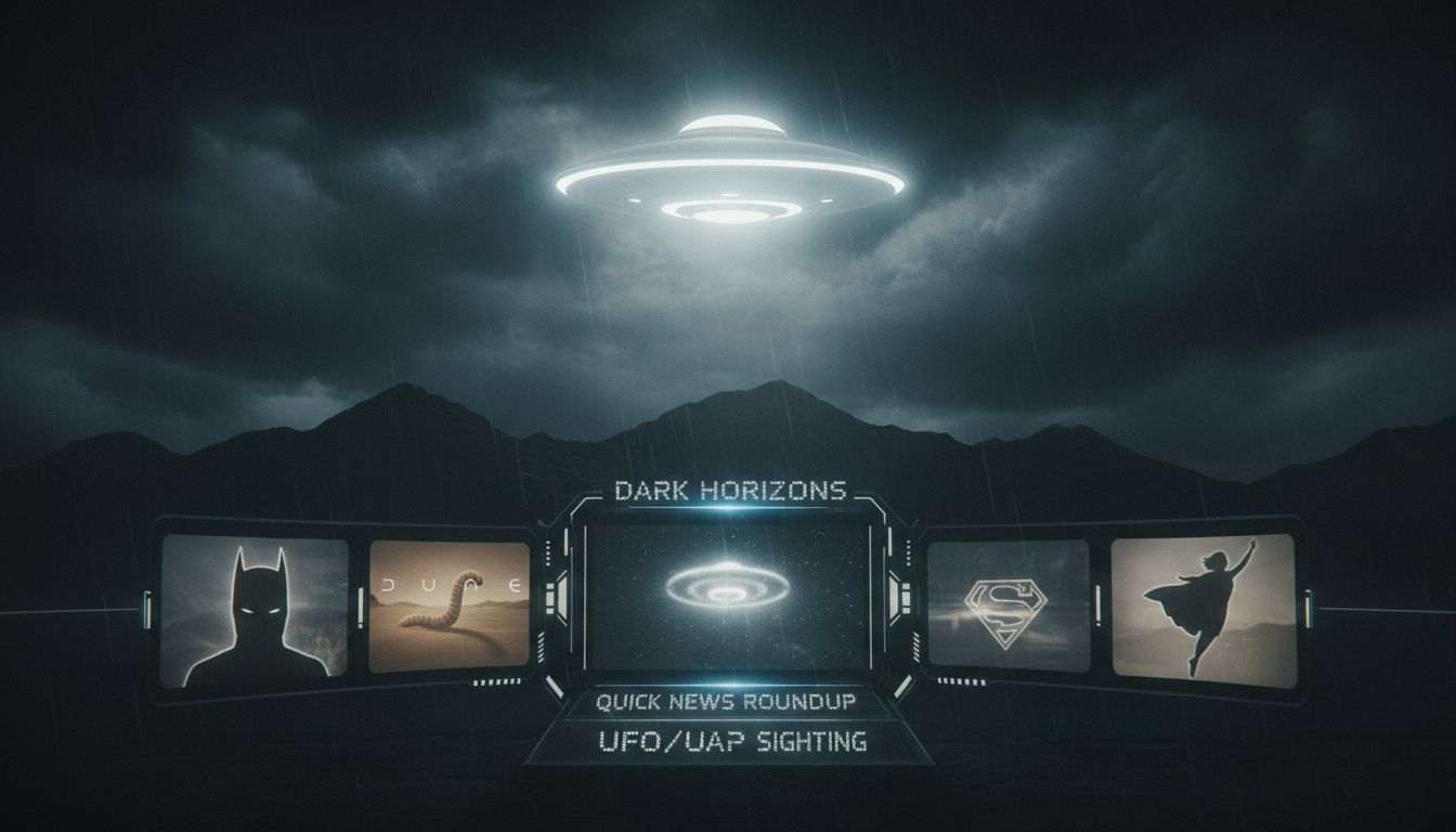 Quick News: Batman, Dune, Supergirl, UFO, Look - Dark Horizons