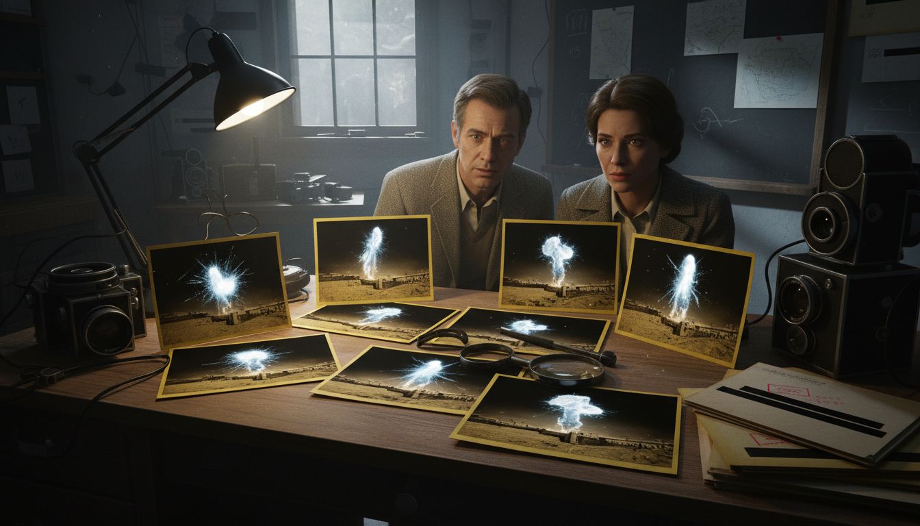 UFO clues emerge in decades-old images showing strange bursts over nuclear testing sites: report - Fox News