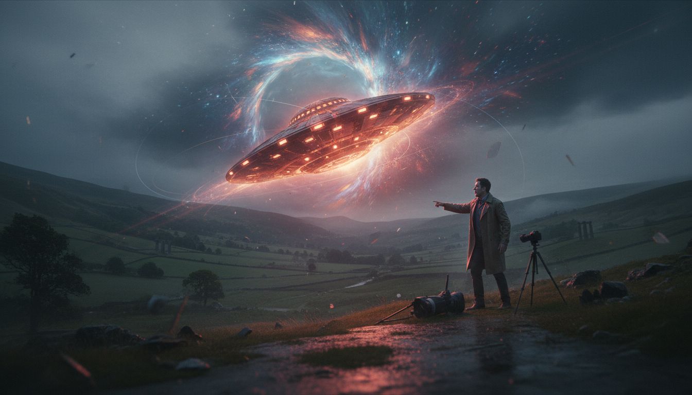 Portal: A Rare Glimpse at UAP/UFO Wormhole Technology?