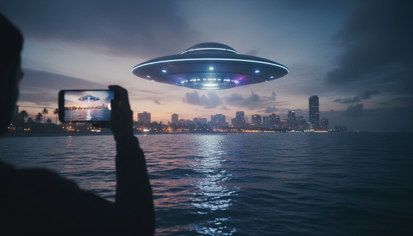 Video shows UFO over Miami Beach - NewsNation