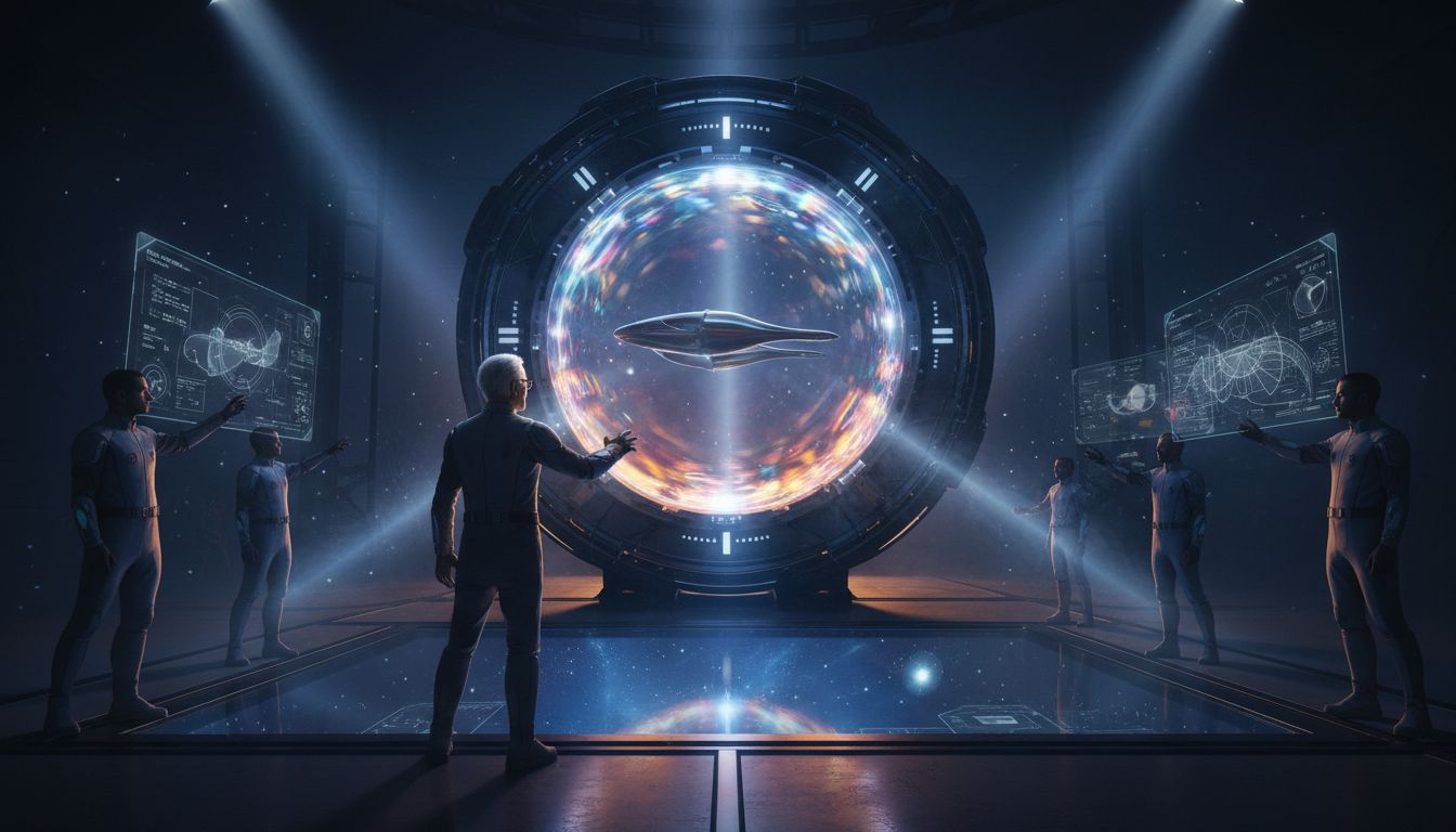 Scientists Announce a Physical Warp Drive Is Now Possible. Seriously.