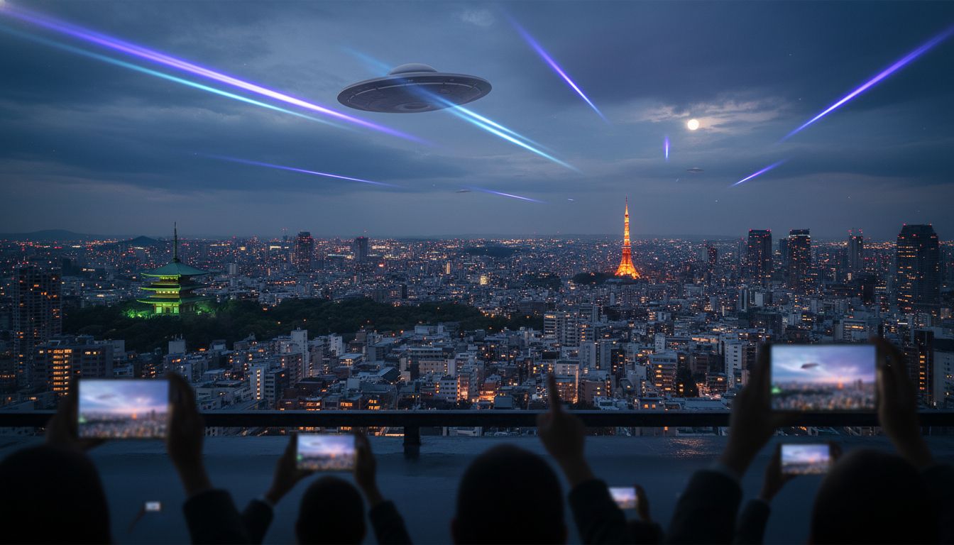 UFO Fleet Over Japan? Viral Video Shows 'Impossible' Speed, Experts Urge Caution - International Business Times UK