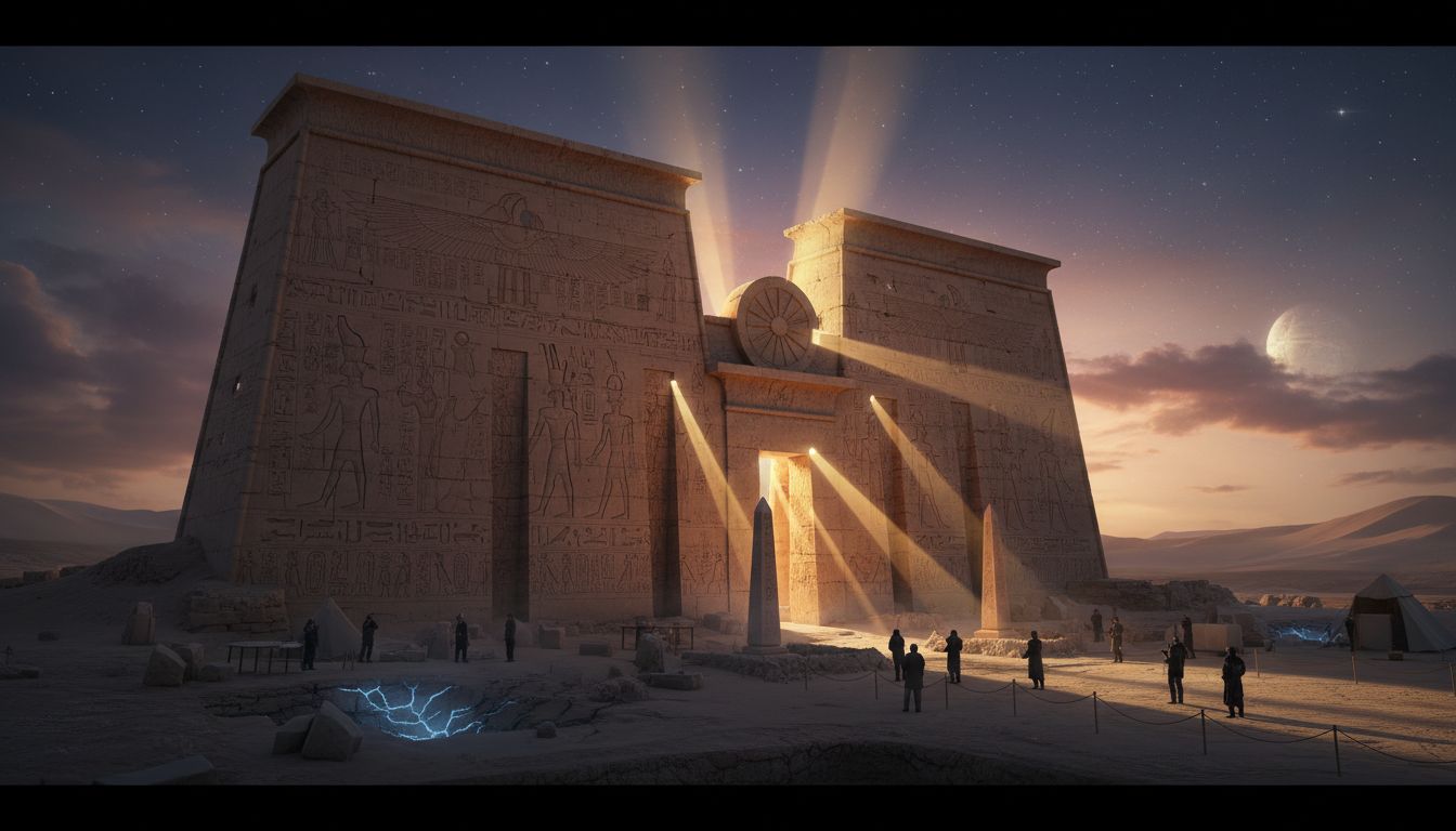 Massive Lost Temple Discovered in Egypt, Revealing Secrets of an Ancient Sun Cult - Indian Defence Review