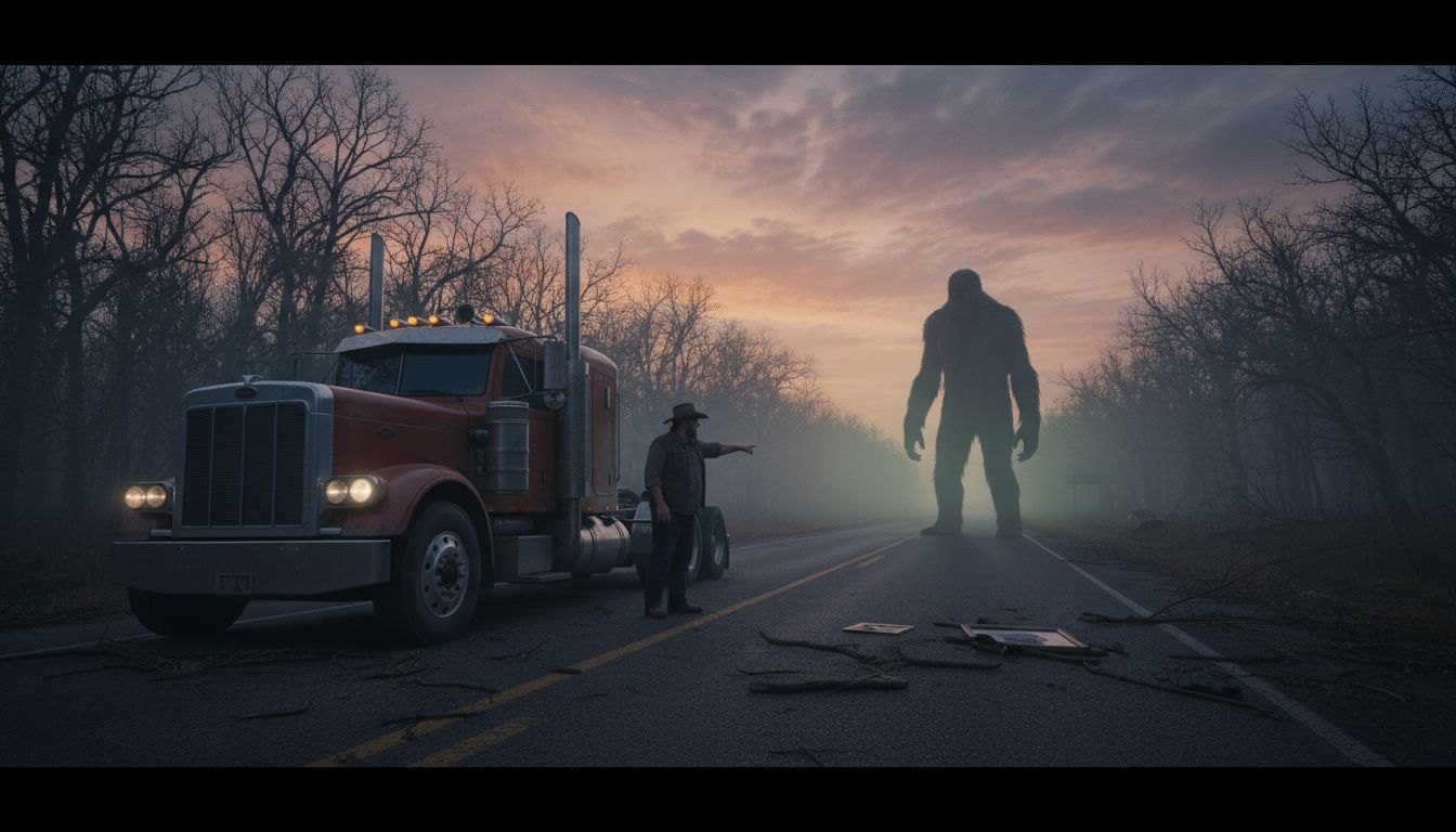 Texas Truck Driver Reports Bigfoot Sighting Coast to Coast AM
