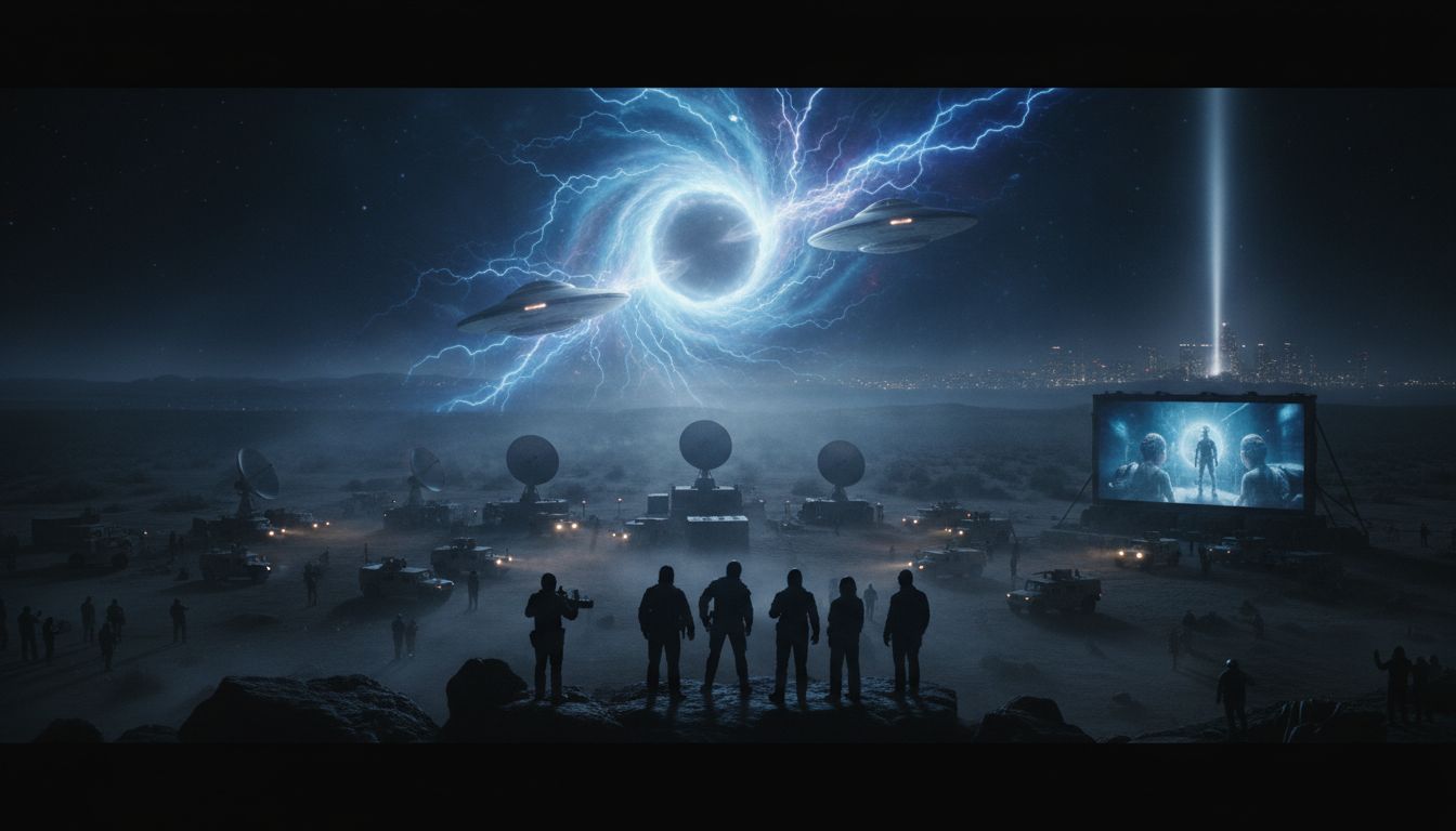 Stephen Spielberg Releases New Trailer + UAP Exits Portal In Austin Texas?!