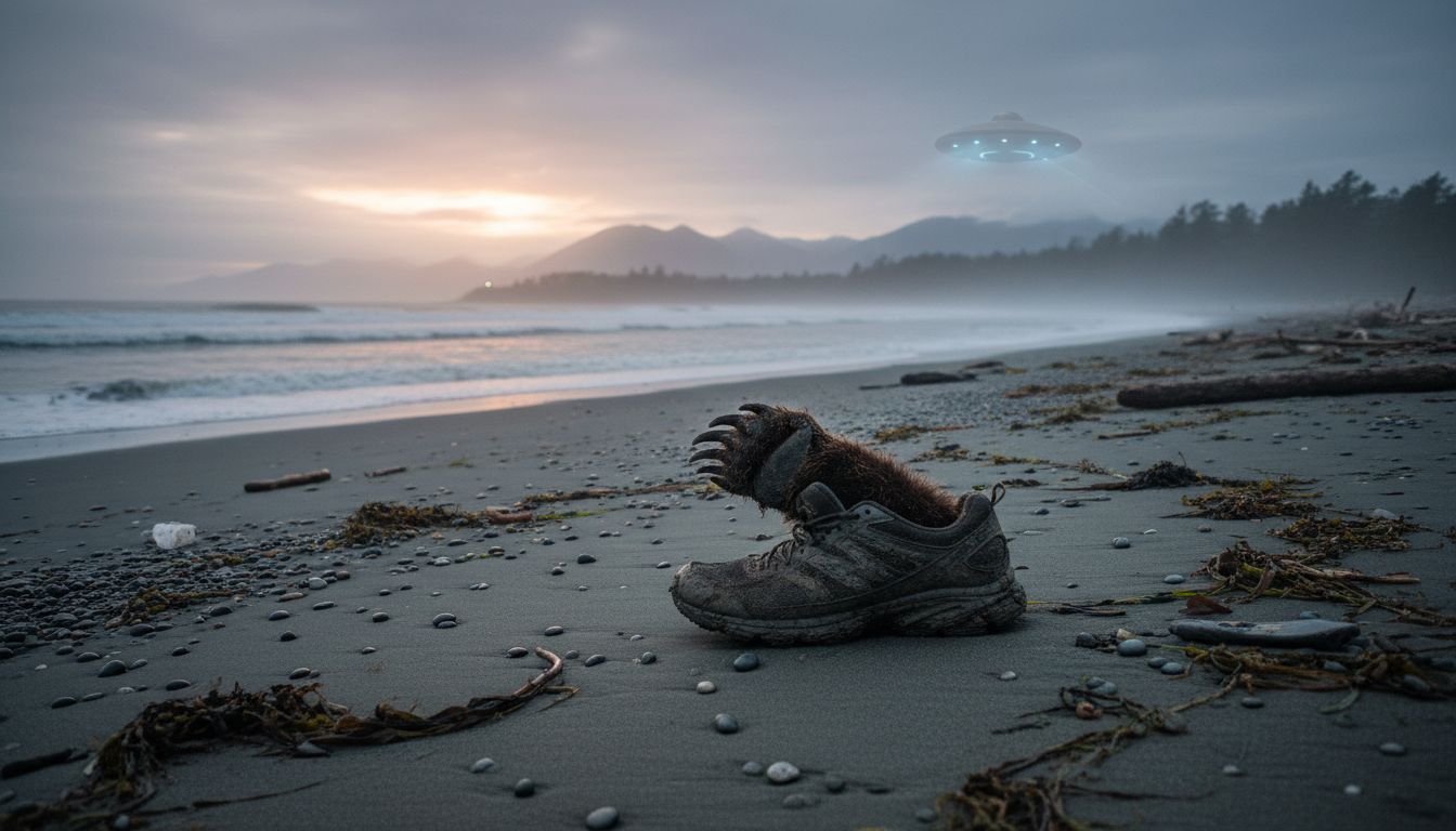 Another Shoe Has Washed Up in Washington But This Time It Seems to Have Been Worn By a Bear Boing Boing