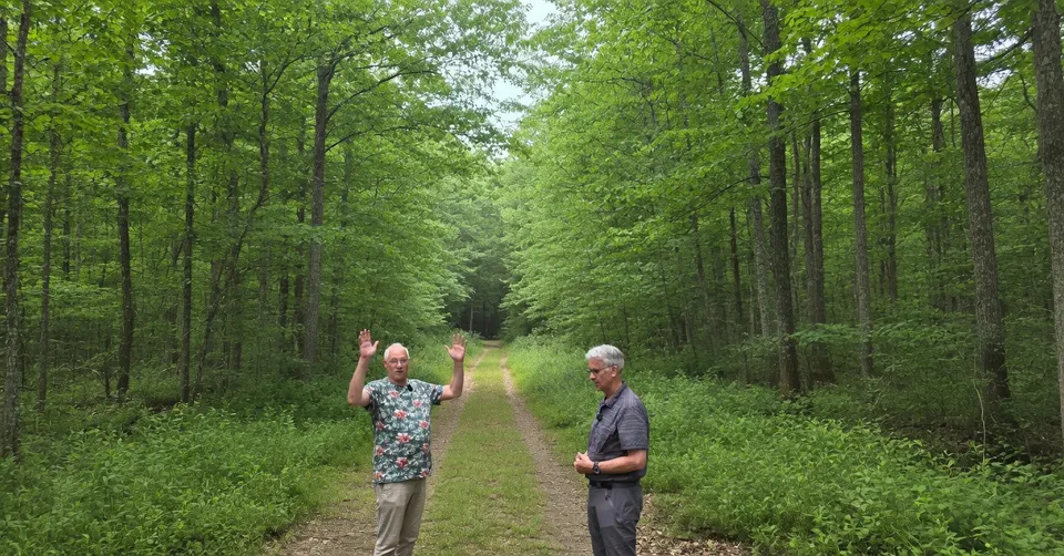 Natuurgroepen bespreken de zorgen over verdroging en stikstof in natuurgebied Kolland en Overlangbroek