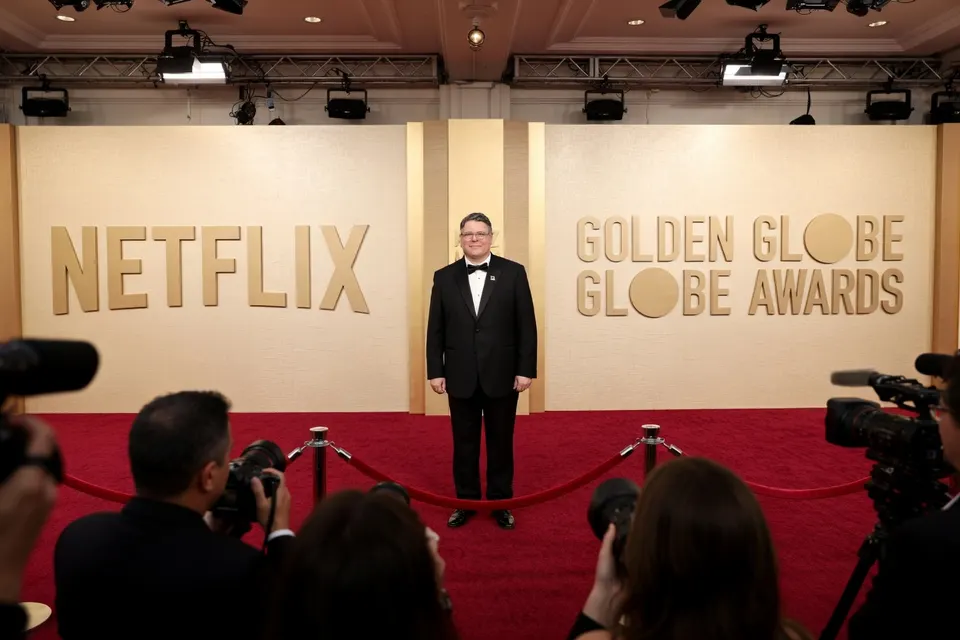 Sean Astin bij de Golden Globe Awards