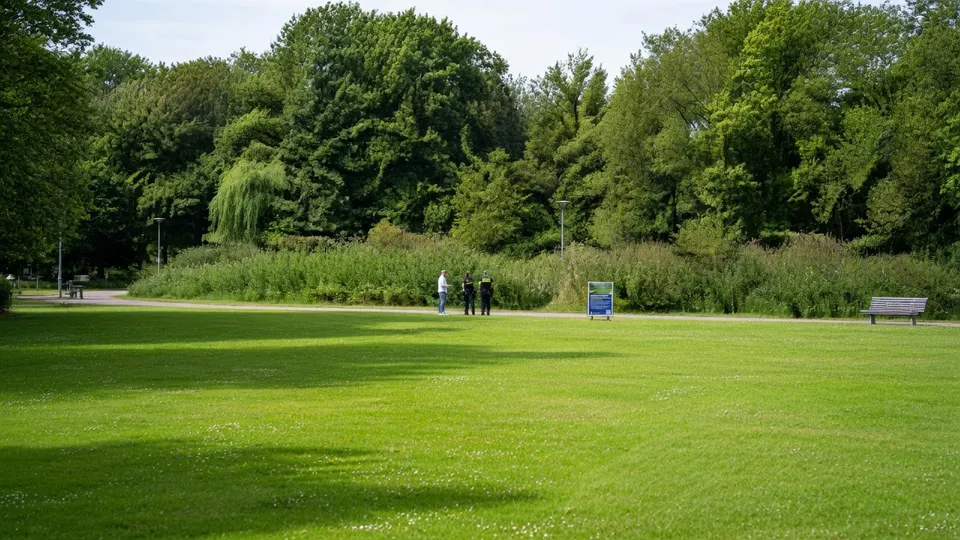Het Zuiderpark in Rotterdam, waar een 7-jarig meisje werd verkracht en aangerand
