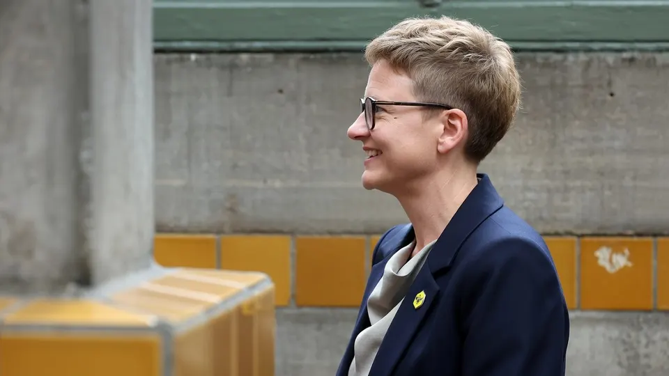 Labour-kandidaat Bev Craig tijdens haar campagne voor het burgemeesterschap van Manchester