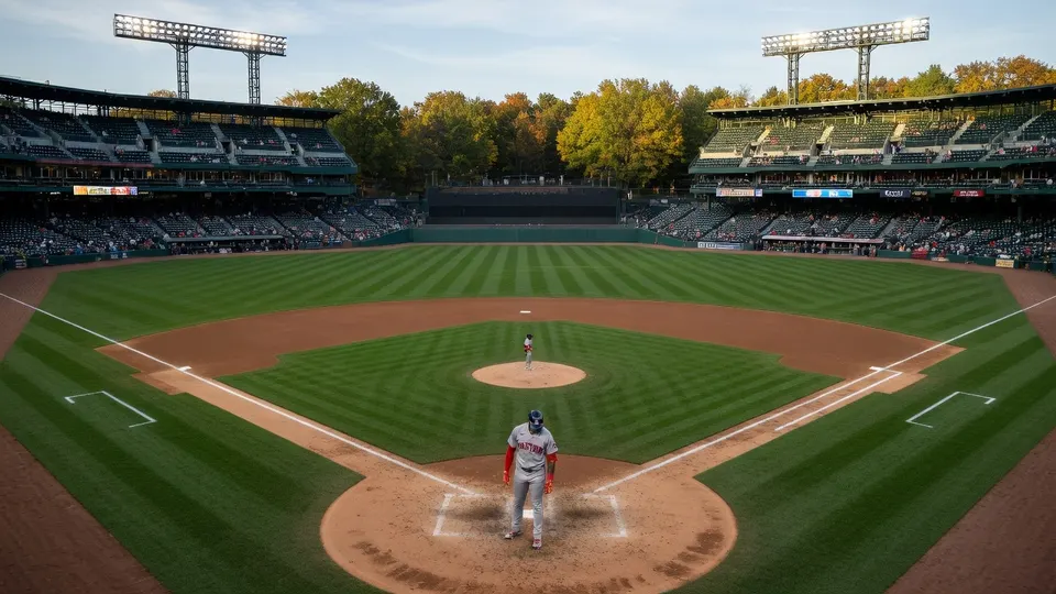 Ceddanne Rafaela van de Boston Red Sox staat klaar aan slag