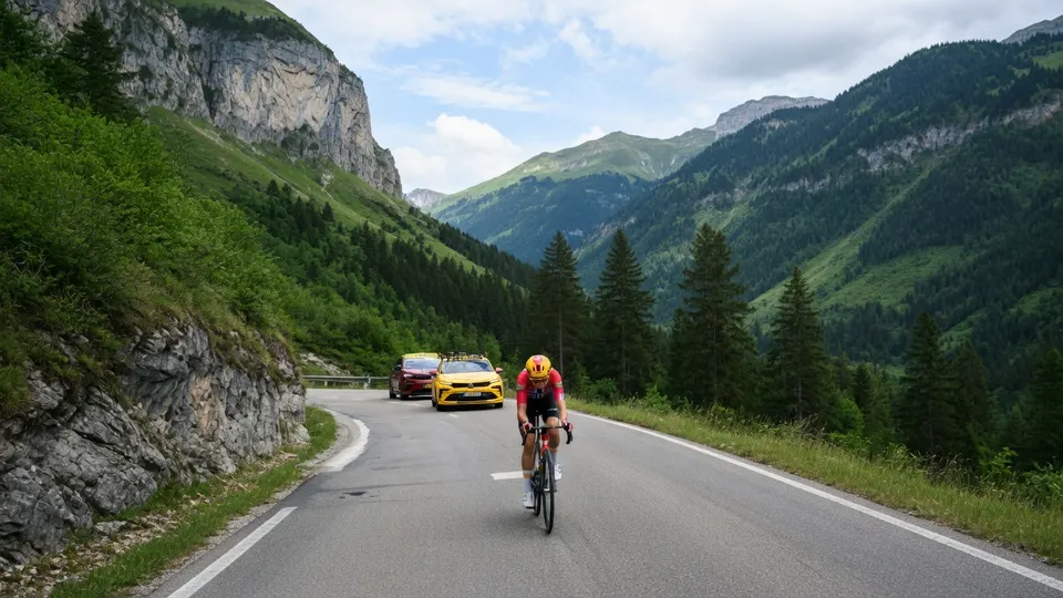 Sigrid Ytterhus Haugset rijdt solo naar de etappezege in de Tour de France Femmes