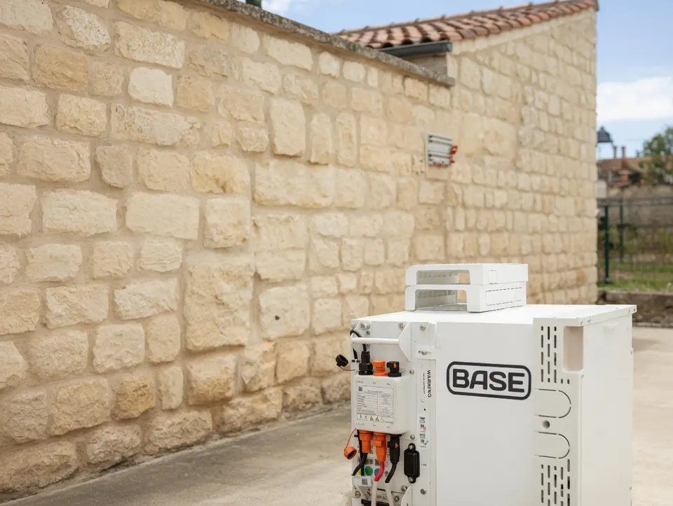 Een thuisbatterij van Base Power