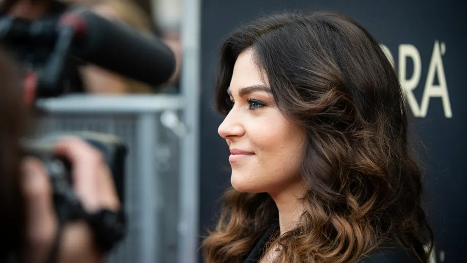 Roxeanne Hazes tijdens een evenement