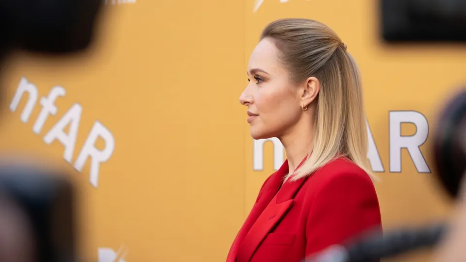 Hayden Panettiere tijdens een evenement