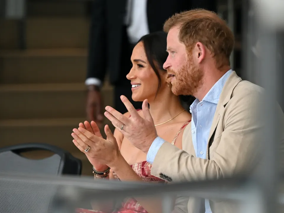 Prins Harry en Meghan tijdens een gezamenlijk evenement