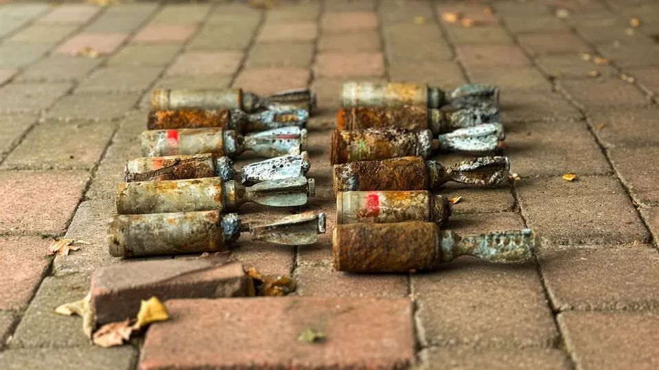 Aangetroffen explosieven uit de Tweede Wereldoorlog in Best