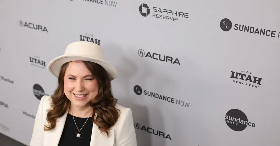 Schaakgrootmeester Judit Polgár bij het Sundance Film Festival