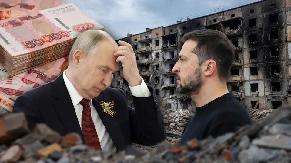 Bevroren Russische tegoeden en leiders van Rusland en Oekraïne in beeld