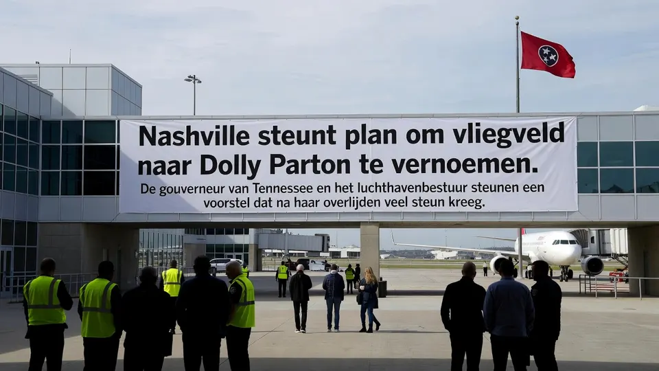 Nashville International Airport, dat mogelijk naar Dolly Parton wordt vernoemd